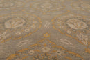 8' x 10' Hand Knotted 100% Wool Peshawar Traditional Oriental Area Rug Gray