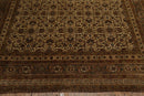 8' x 9'9" Hand Knotted 100% Wool Traditional 300 KPSI Oriental Area Rug Beige