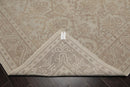 9'3" x 12'4" Hand Knotted 100% Wool Designer Oushak Area Rug Tone on Tone Gray