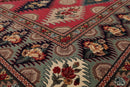 8'2"x 9'10" Hand Knotted Wool & Silk PakPersian 16/18 300 KPSI Oriental Area Rug Pink