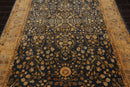 6' x 9'1" Hand Knotted 100% Wool Sarouk Traditional 250 KPSI Oriental Area Rug Champagne, Gold Color