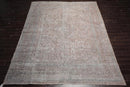 9x12 Hand Knotted 100% Wool Traditional Oriental Area Rug Rust, Gray Color