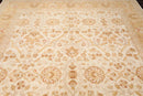 9x12 Masterpiece Unveiled Beige Traditional Wool Rug Pak Persian with 300 KPSI
