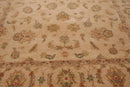 9' x 12' Hand Knotted Wool Agra 200 KPSI Traditional Oriental Area Rug Tan