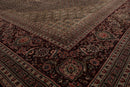 8'8"x12'1" Hand Knotted Wool & Silk Sino Persian Mahi Tabriz 300 KPSI Area Rug