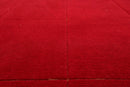 9'1'' x 12' Hand Knotted Tibetan Wool Hip Designer Modern Oriental Area Rug Red