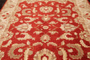 8' x 9'10'' Hand Knotted 100% Wool Peshawar Oriental Area Rug Rusty Red