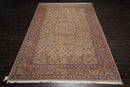 9'5" x 13'7" Hand Knotted 100% Wool Traditional Kashaan Oriental Area Rug Moss