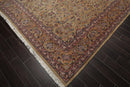 9'5" x 13'7" Hand Knotted 100% Wool Traditional Kashaan Oriental Area Rug Moss