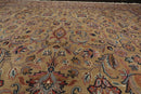 9'5" x 13'7" Hand Knotted 100% Wool Traditional Kashaan Oriental Area Rug Moss