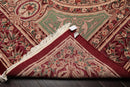9'2"x12'2'' Hand Knotted Wool French Aubusson Savonnerie Plus pile Area Rug Mint