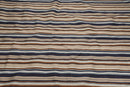 7'10" x 11'2" Hand Woven Superfine Dhurry Wool Flatweave Area Rug Modern Tan