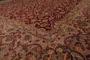 9'2" x 12'5" Hand Knotted Wool 16/18 Pak Persian 300 KPSI Area Rug Burgundy