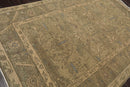 5'6" x 8'6'' Hand Knotted 100% Wool Caucasian Traditional Oriental Area Rug Champagne, Moss Color