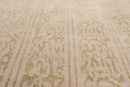6' 1''x9' 1'' Hand Knotted Tibetan 100% Wool Tibetan Transitional  Oriental Area Rug Beige,Champagne Color