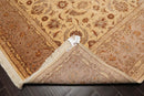 9'2"x12'4" Hand Knotted Wool 16/18 Pak Persian 300 KPSI Oriental Area Rug Ivory