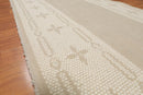2'4" x 80' Art and Deco Style 100% Wool Oriental Area Rug XLL Runner Taupe