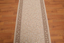 2'6" x 30' Traditional 100% Wool Oriental Area Rug XLL Runner Taupe
