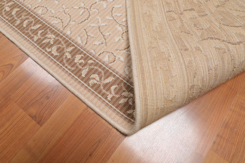 2'6" x 30' Traditional 100% Wool Oriental Area Rug XLL Runner Taupe