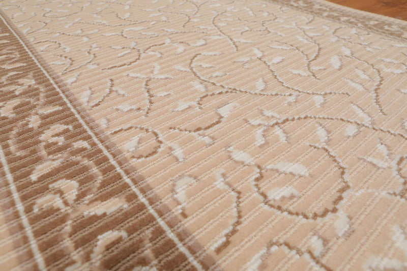 2'6" x 30' Traditional 100% Wool Oriental Area Rug XLL Runner Taupe