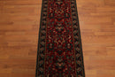 2'3" x 6'5" Runner Red Machine Made 100% Wool Transitional Oriental Area Rug