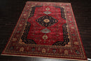 8'11"x11'8" Hand Knotted 100% Wool Ferahan 250 KPSI Oriental Area Rug Rose