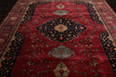 8'11"x11'8" Hand Knotted 100% Wool Ferahan 250 KPSI Oriental Area Rug Rose
