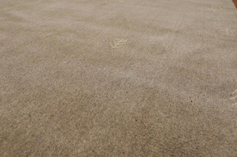 5' x 8' Hand Knotted Gaabbeh 100% Wool Oriental Area rug Beige