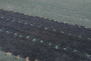 4'x6' Hand Knotted Tibetan 100% Wool Tibetan Traditional  Oriental Area Rug Blue,denim Color