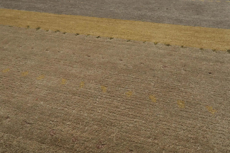 5'x7' Hand Knotted Tibetan 100% Wool Tibetan Traditional Oriental Area Rug Moss, Gray Color