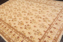 8'1'' x 11'2'' Hand Knotted 100% Wool Peshawar Oriental Area Rug Beige