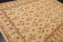 8'1'' x 11'2'' Hand Knotted 100% Wool Peshawar Oriental Area Rug Beige