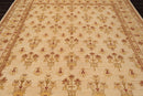8'1'' x 11'2'' Hand Knotted 100% Wool Peshawar Oriental Area Rug Beige