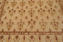 8'1'' x 11'2'' Hand Knotted 100% Wool Peshawar Oriental Area Rug Beige