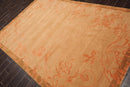 5'6''x8'6'' Hand Knotted Tibetan 100% Wool Tibetan Traditional Oriental Area Rug maple, Pale Peach Color