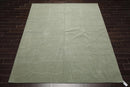 8' x 9'10'' Hand Knotted Tibetan 100% Wool Modern Oriental Area Rug Tone on Tone Mint