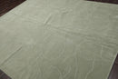 8' x 9'10'' Hand Knotted Tibetan 100% Wool Modern Oriental Area Rug Tone on Tone Mint