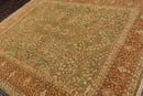 8'2'' x 10' Hand Knotted 100% Wool Agra 200 KPSI Oriental Area Rug Pistachio