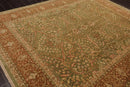 8'2'' x 10' Hand Knotted 100% Wool Agra 200 KPSI Oriental Area Rug Pistachio