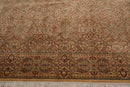 8'2"x10'3" Hand Knotted Wool 16/18 Pak Persian 350 KPSI Oriental Area Rug Beige