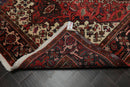 6'5" x 8'5" Hand Knotted 100% Wool Authentic Herizz Area Rug Traditional Rust
