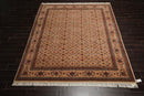 8'3" x 10' Hand Knotted 100% Wool Traditional Ferahan Oriental Area Rug Beige