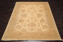 8'11'' x 11'6'' Hand Knotted 100% Wool Peshawar Oriental Area Rug Beige
