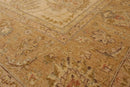 8'11'' x 11'6'' Hand Knotted 100% Wool Peshawar Oriental Area Rug Beige