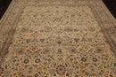8'2"x10'5" Hand Knotted Wool 16/18 Pak Persian 350 KPSI Oriental Area Rug Ivory