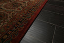 9' x 12'1" Hand Knotted 100% Wool 250 KPSI Saroukk Oriental Area Rug Rust