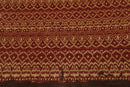 6'1'' x 9' Hand Knotted Wool Peshawar Traditional Oriental Area Rug Terracotta