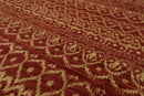 6'1'' x 9' Hand Knotted Wool Peshawar Traditional Oriental Area Rug Terracotta