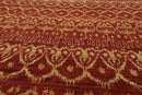6'1'' x 9' Hand Knotted Wool Peshawar Traditional Oriental Area Rug Terracotta