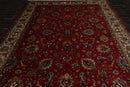 8'9" x 11'9" Hand Knotted 100% Wool Authentic Tabrizz Oriental Area Rug Red